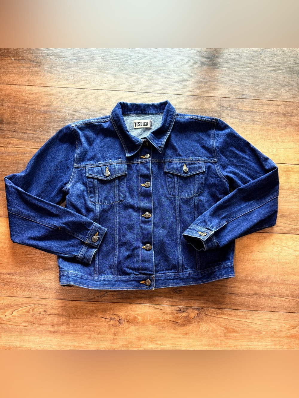Women’s Vintage Yessica Denim Jean Trucker Jacket